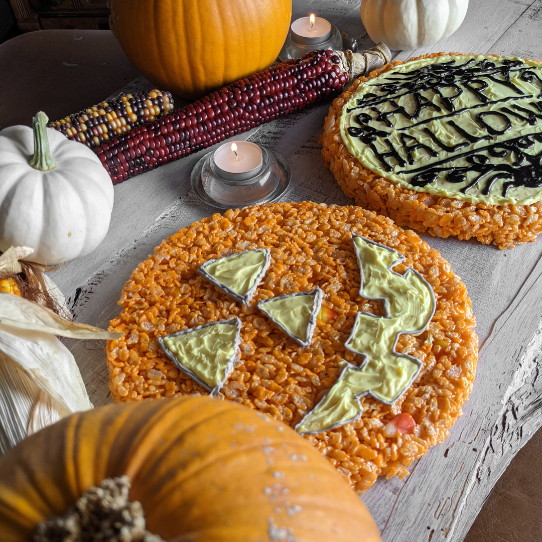 Rice Crispy Halloween treats