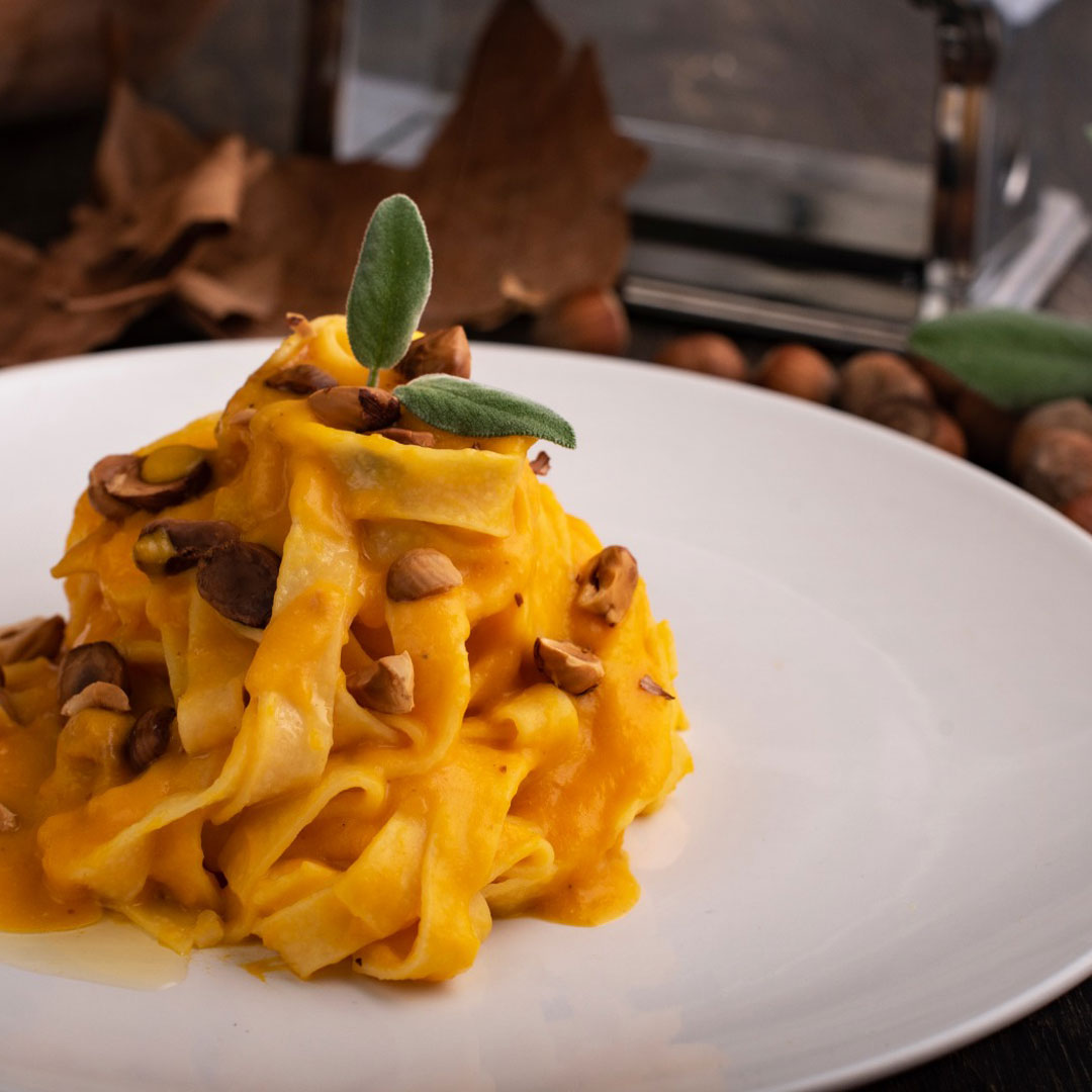 Creamy Butternut Squash Tagliatelle